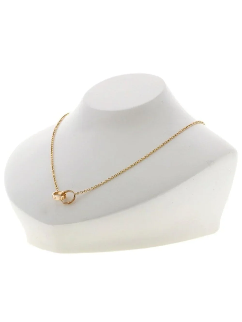 Cartier Mini Love Necklace 18k Pink Gold